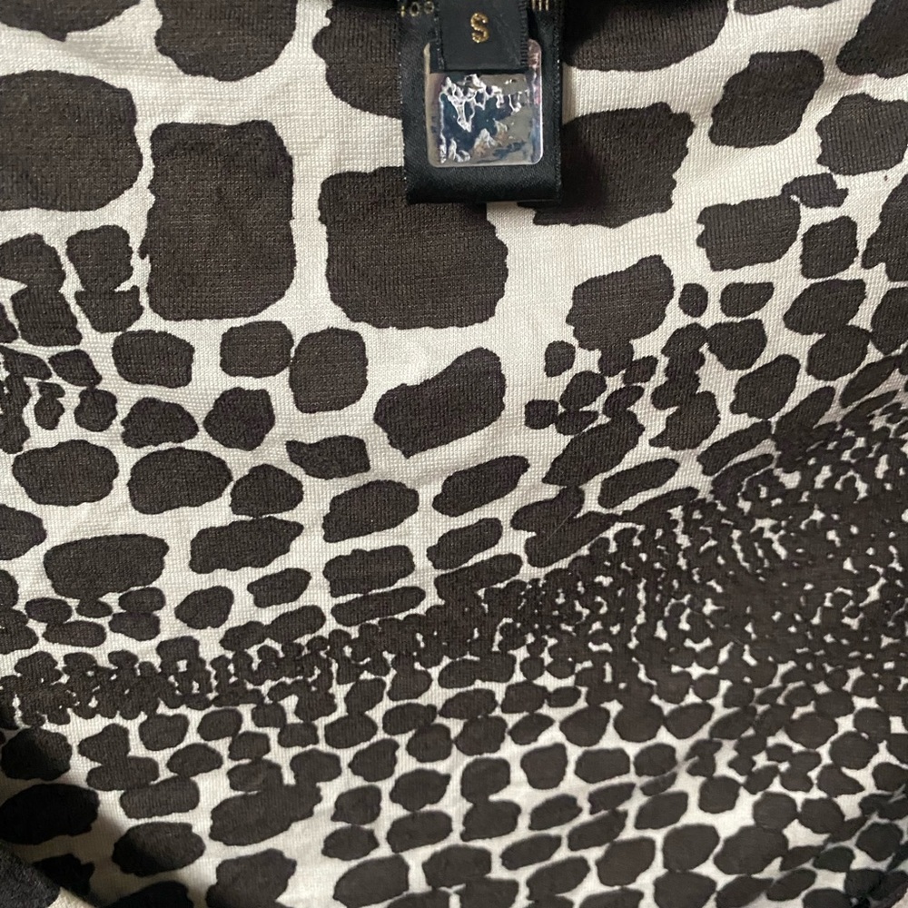 Roberto Cavalli Animal Print Python Stretch Top W… - image 3